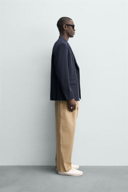 BLAZER CRUZADA CONFORT / Marino