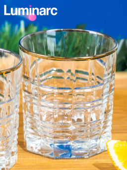 Стакан низкий ДАЛЛАС ГОЛД 2шт 300мл