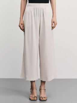 Прямые брюки с эластичным поясом / Zarina  фото 2