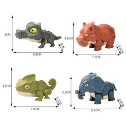 Игрушка - сюрприз Wild. Зубастики, 1 фигурка, подвижные детали, МИКС - Woow toys фото 6