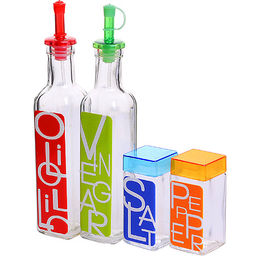 31059 Набор емкостей для масла,приправ,специй и сыпучих продуктов 4пр MB (х12)