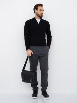 Портфель 6997-1Z black Zinimsk