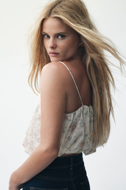 Top burbuja con tirantes espagueti - H&m фото 7