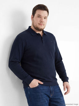 Polo Yaka Erkek Sweatshirt