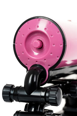 Секс-машина Pink-Punk, MotorLovers, ABS, розовый, 36 см - Toyfa фото 14