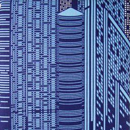 Наволочка 50х70см Мегаполис, с клапаном-запахом, поплин Комфорт 115г/м2, хлопок 100%, упаковка ПП 22х30см, Домашняя мода (Россия)