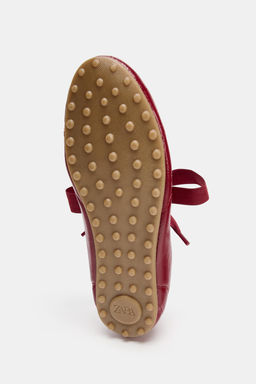 BALLET FLATS WITH BOW - Zara фото 9