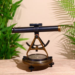 Сувенир 3 в 1, алидада, компас, телескоп