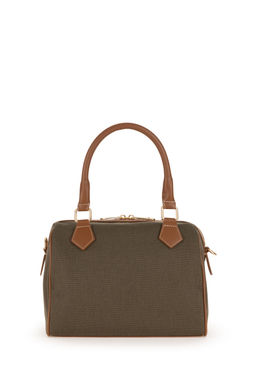 Женская сумка через плечо из парусины цвета хаки Неожиданная скидка в корзине - U.s. polo assn фото 5