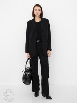 Сумка женская  5602S black  Velina Fabbiano-Safenta  в Новосибирске