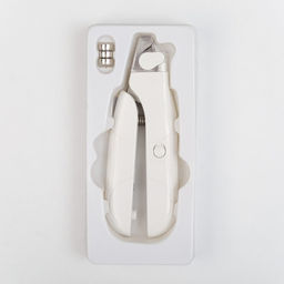 Умный когтерез для животных, с пилкой, LED фонарём и контейнером для когтей, на батарейках - Simaland фото 9