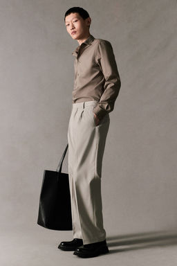 Camisa de facil planchado Slim Fit - H&m фото 4