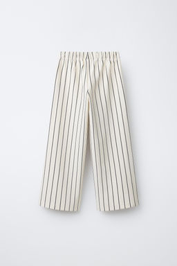 PANTAL?N RAYAS WIDE LEG / Crudo - Zara фото 2