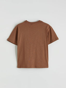 Aslan Kral Bask?l? Erkek ?ocuk Ti??rt