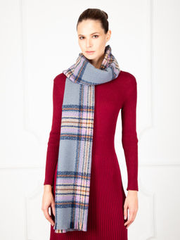 Палантин жен. шерсть+хл+акр 65х190 LDB72-493-09