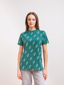 Футболка ЗАПОРОЖЕЦ Ogurchik GREEN AOP  фото 6