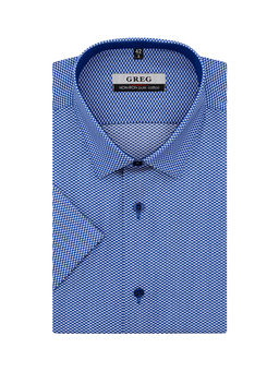 Сорочка мужская короткий рукав GREG 233/201/8268/Z/1  фото 2