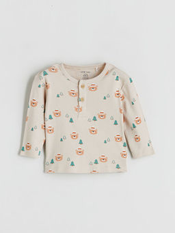 Bisiklet Yaka Erkek Bebek Ti??rt ve Pantolon 2li Tak?m