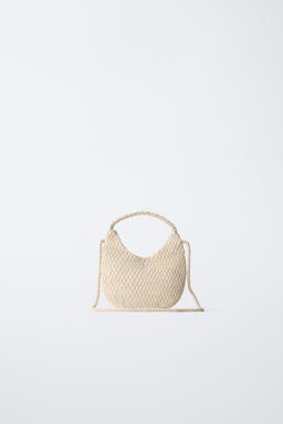 BANDOLERA APLIQUES / Blanco Crudo - Zara фото 5