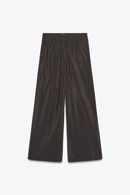 WIDE TROUSERS WITH ELASTIC WAISTBAND - Zara фото 7