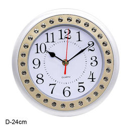 Цена за 1 шт. Часы настенные 24 см / 6233 /уп 40/ - Галеонтрейд фото 9