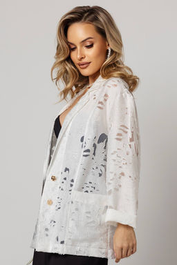 Жакет женский 4475/02/Белый - Rise фото 5