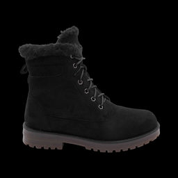 Ботинки на меху ВК853-11 черные