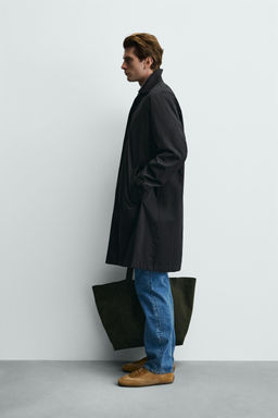 GABARDINA REGULAR FIT WATER REPELLENT / Negro - Zara фото 4