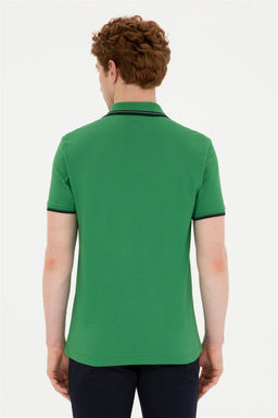 Мужская зеленая футболка - U.s. polo assn фото 5