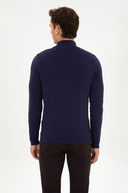 Erkek Slim Fit YarДm BalДkГД Yaka MГrdГm Basic Kazak - U.s. polo assn фото 5