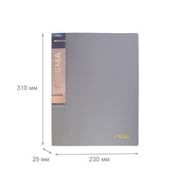 Expert Complete PRISMA Папка на 2 О-кольцах A4 700 мкм 25 мм эффект 3D 4 шт. d - 20 мм серебряный new EC211300129