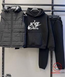 Костюм тройка, трехнитка, жилетка на флисе - Bruno фото 6