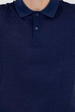 U. S. Polo Assn Мужская темно-синяя футболка с воротником-поло - U.s. polo assn фото 12