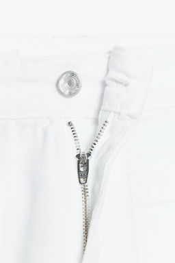 Z1975 WIDE-LEG JEANS WITH PERFORATED EMBROIDERY - Zara фото 7