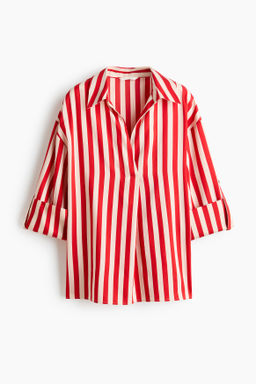 Camisa popover oversize