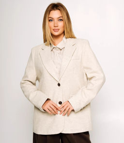 Пиджак #КТ55757, бежевый