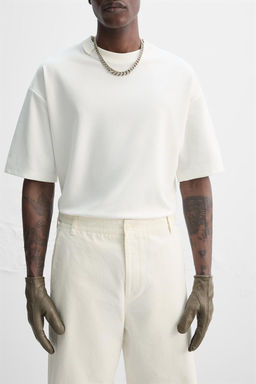 LIMITED EDITION INTERLOCK T-SHIRT - Zara фото 22