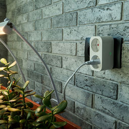 USH-A102 2G/WF WHITE Умный сетевой разветвитель Wi-Fi, 2 гнезда.16A. До 3680Вт. Голосовое управление+приложение UnielSmart. TM Uniel