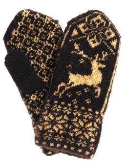 Варежки женские "Олень" ПП 3202-12