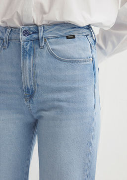 Victoria Premium Blue Ac?k Mavi Jean Pantolon  фото 8
