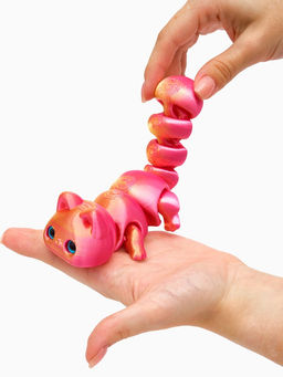 3Д - печатная игрушка Кошка, подвижная, цвет МИКС - Simaland фото 7