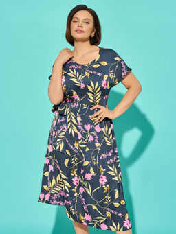 Платье 0083-3а стальной графит - Aquarell фото 15