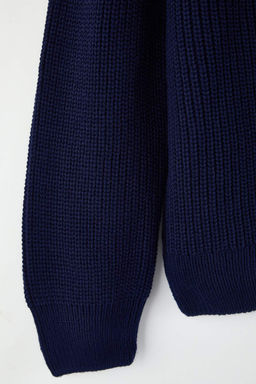 Lacivert Regular Polo Yaka Duz H?rka TMNAW26HI00001 - Trendyolmilla фото 6