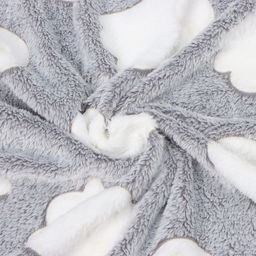 Плед светящийся Casa Conforte Stella Casper 100х150см, серый, фланель 190 гр/м, пэ100%  фото 5