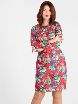 Платье АНАСТАСИЯ Мак с розами