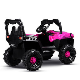Электромобиль детский "Внедорожник" (цвет розовый)