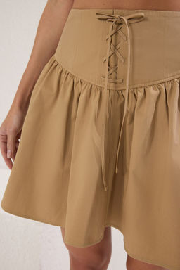 TRENDYOLMILLA Vizon Dokuma Klos Etek TWOSS25ET00121  фото 7