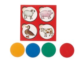 Дидактическая игра Запоминалки Ферма