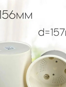 Горшок для цветов 2,5л d157 h156мм молочный Genius - Полимербыт фото 3