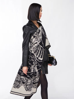 в составе ШЕСТЬ и КАШЕМИР Большой, мягкий, теплый однотонный двусторонний палантин - Tantino фото 17